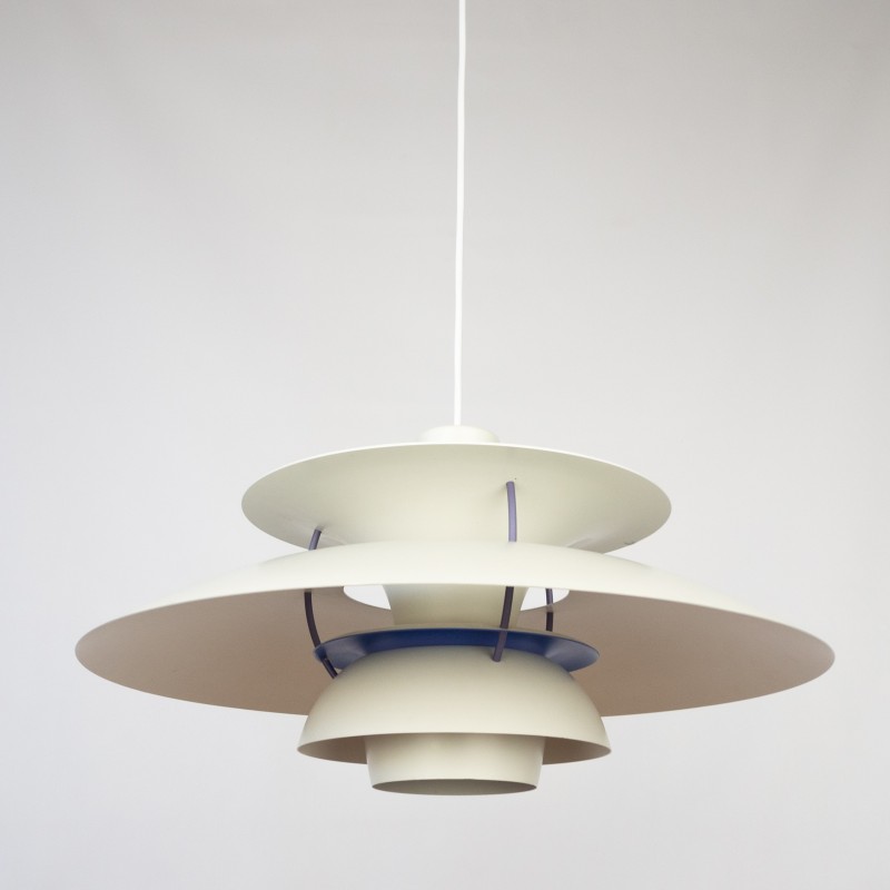 Candeeiro suspenso vintage dinamarquês Ph 5 de Poul Henningsen para Louis Poulsen, 1958