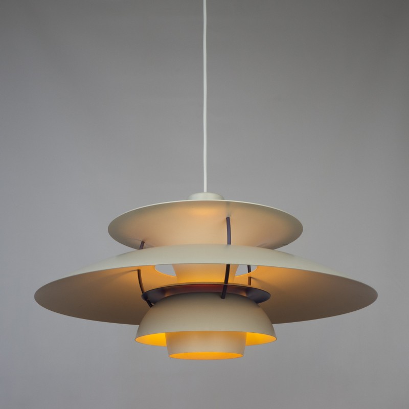 Danish vintage pendant lamp Ph 5 by Poul Henningsen for Louis Poulsen, 1958