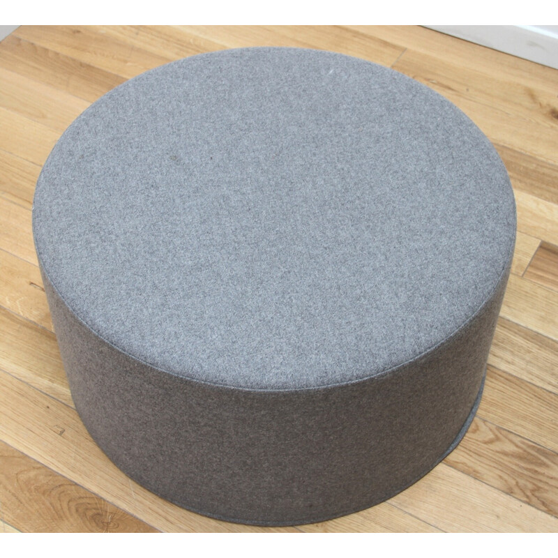 Vintage Drum pouf by Softline