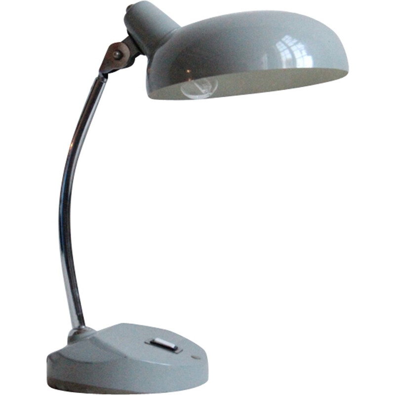 Lampe de bureau gris clair - 1960