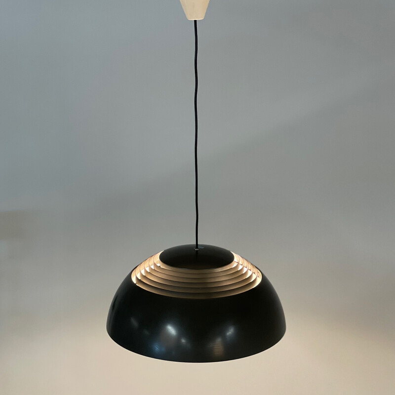 Lámpara colgante Vintage Aj de Arne Jacobsen para Louis Poulsen, años 70