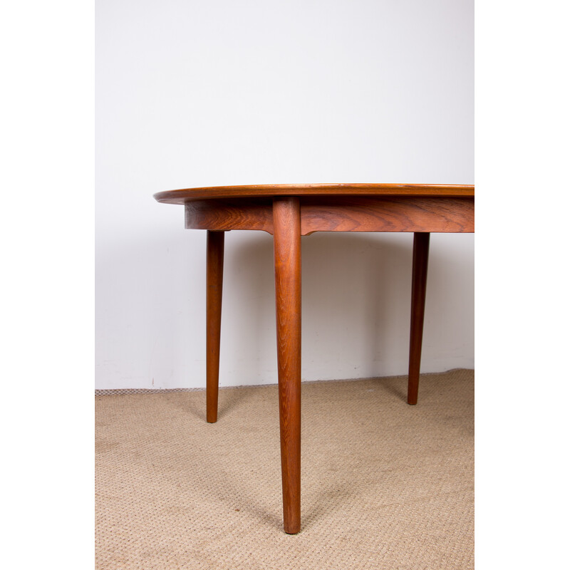 Vintage Danish teak extension table by Arne Vodder for P.Olsen Sibast, 1960