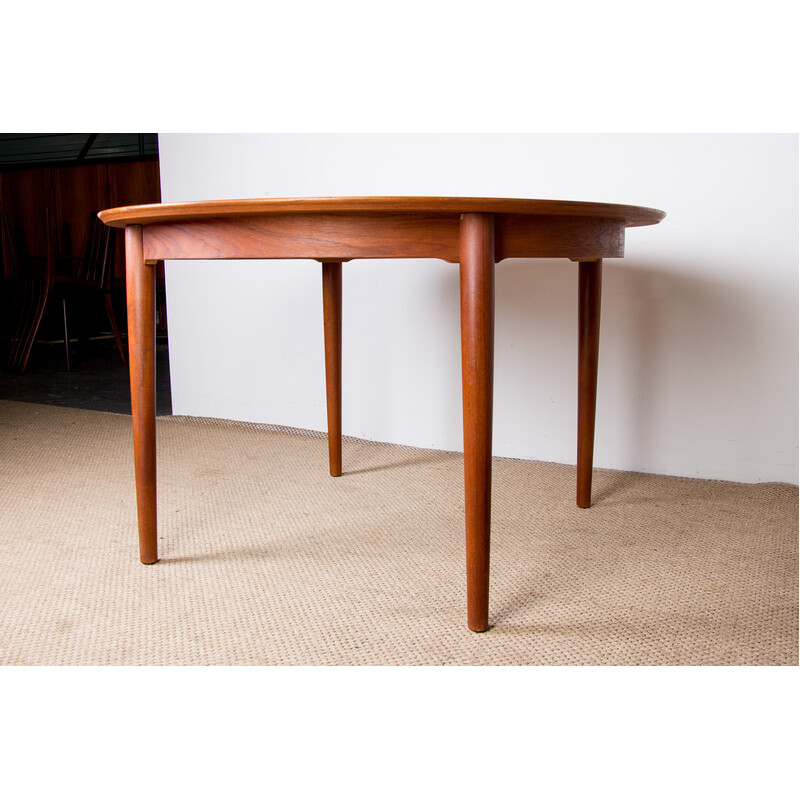 Vintage Danish teak extension table by Arne Vodder for P.Olsen Sibast, 1960