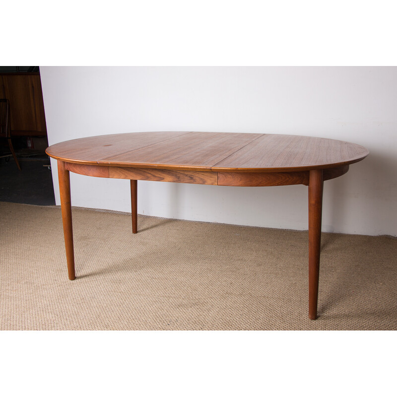 Vintage Deense teakhouten tafel door Arne Vodder voor P.Olsen Sibast, 1960