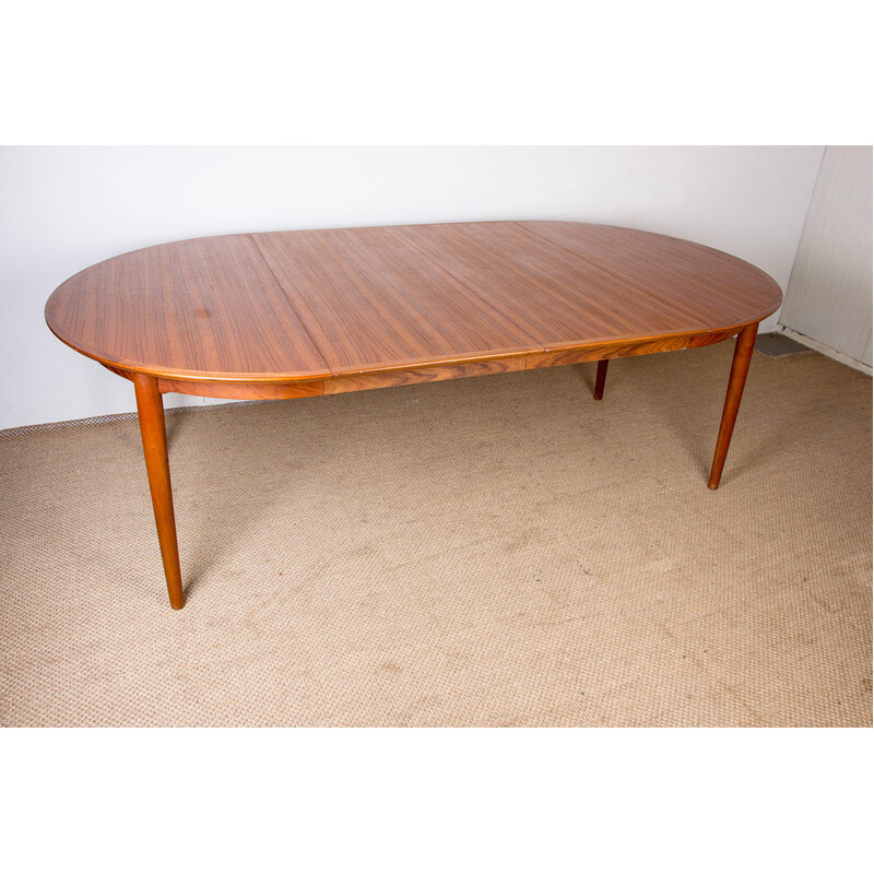 Vintage Danish teak extension table by Arne Vodder for P.Olsen Sibast, 1960