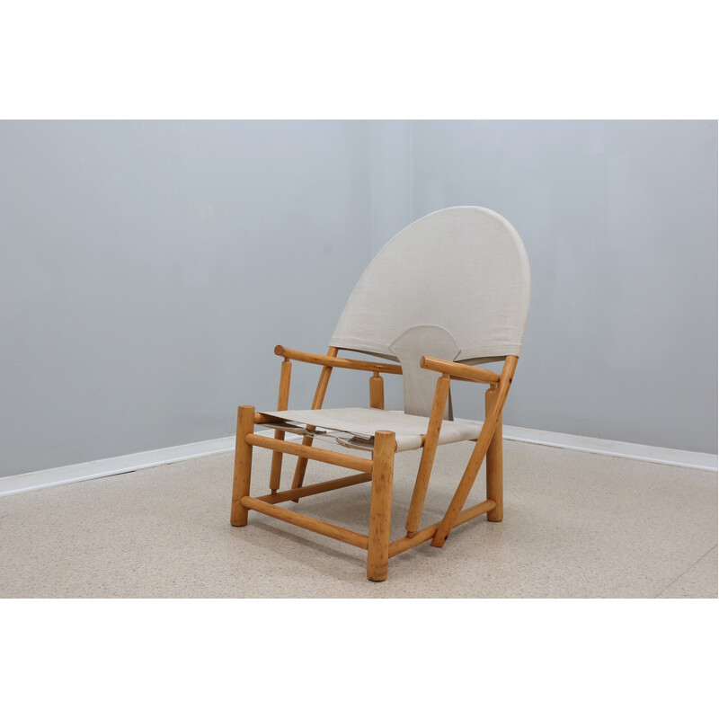 Fauteuil Hoop vintage par P. Palange et W. Toffoloni pour Germa, 1970