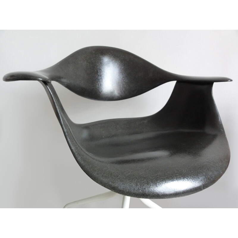 Black DAF Chair by George Nelson - 1950s