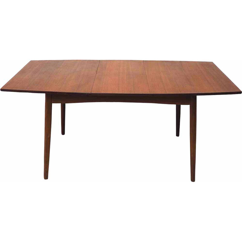 Mesa de comedor vintage de teca, 1960