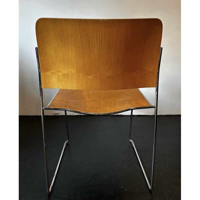 Conjunto de 4 cadeiras 40/4 de meados do século por David Rowland para Howe, 1960s