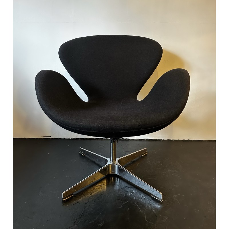 Fauteuil Swan vintage pour Fritz Hansen, 1958