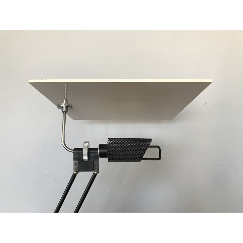 Vintage minimalist W.O model desk lamp by Sacha Ketoff - 1980s