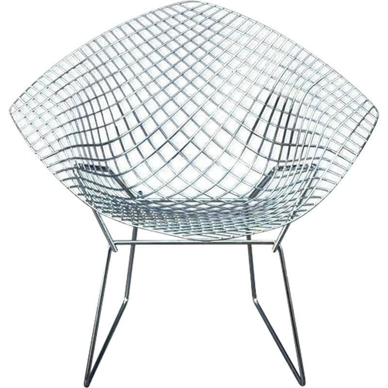 Diamond vintage armchair by Harry Bertoia for Knoll, 2000