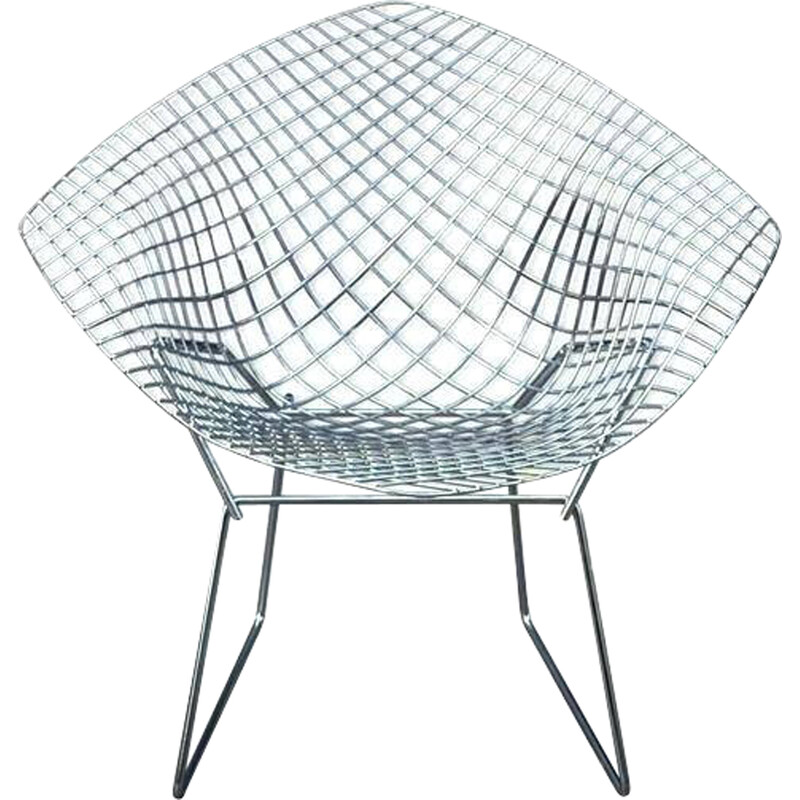 Fauteuil vintage Diamond de Harry Bertoia pour Knoll, 2000