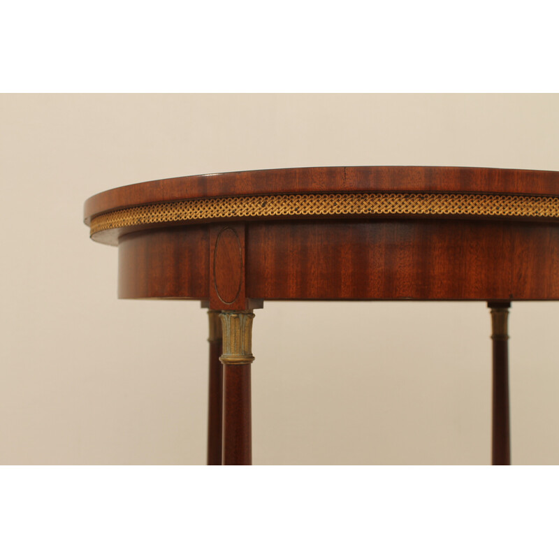 Vintage Vienna secession mahogany side table, 1915