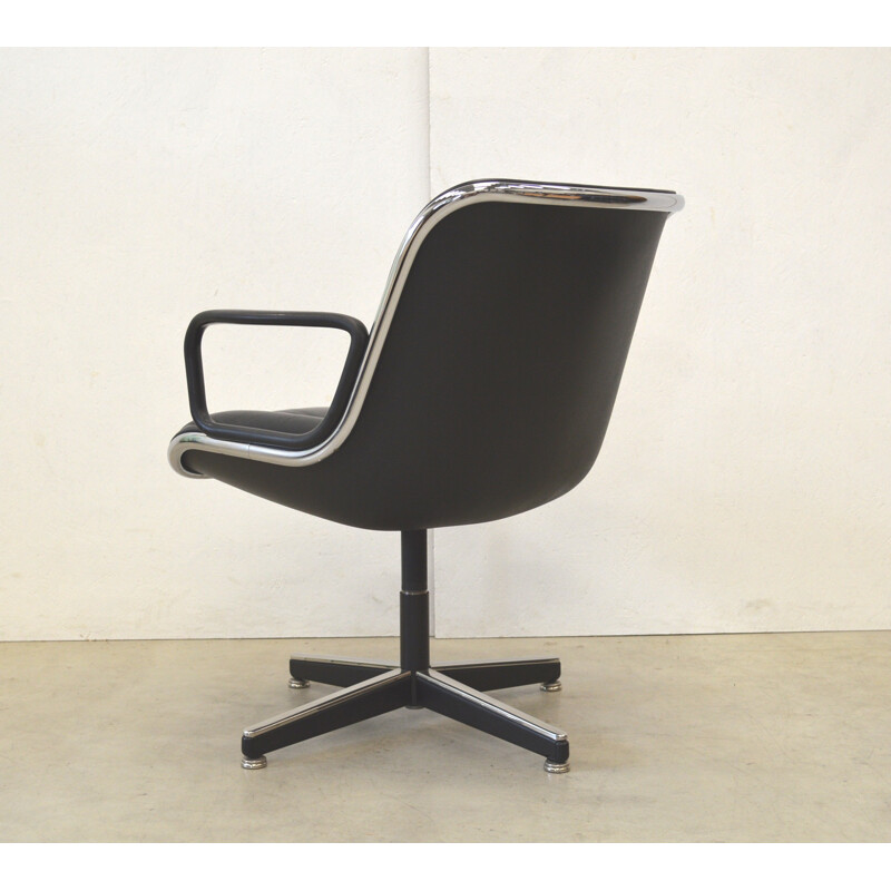 Paire de chaises de bureau, Charles Pollock de Knoll International - 1970