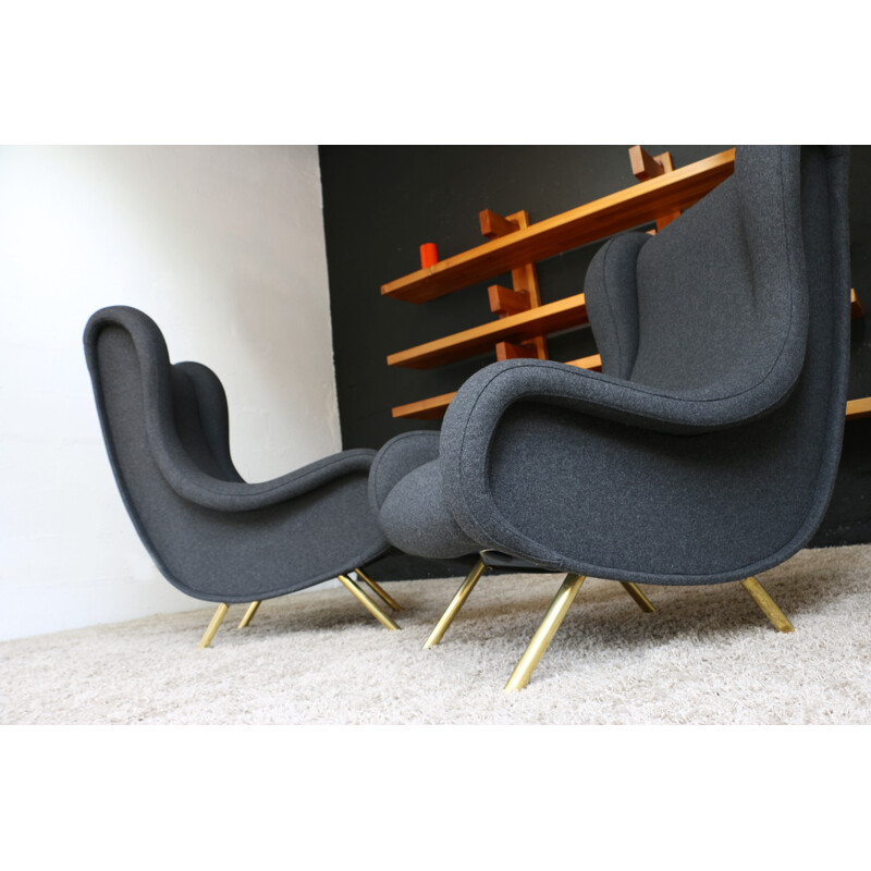 Paire de fauteuils modèle Senior par Marco Zanuso pour Arflex - 1950