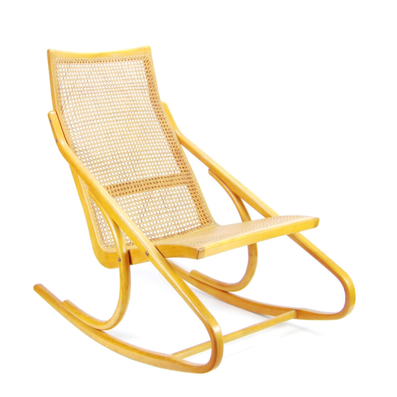 Rocking chair TON by Antonín Šuman - 1970s