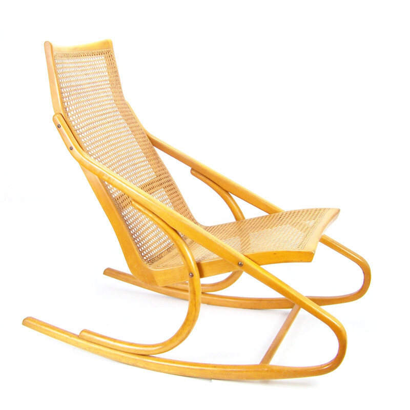 Rocking chair TON by Antonín Šuman - 1970s