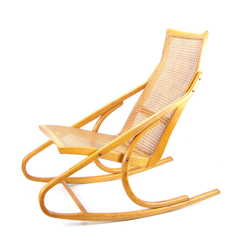 Rocking chair TON by Antonín Šuman - 1970s