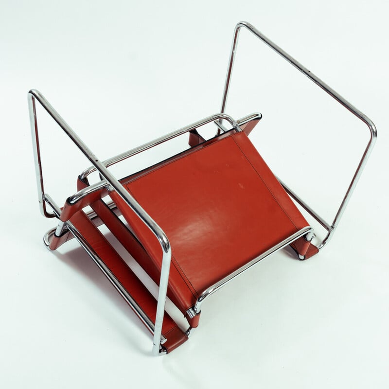 Vintage Wassily B3 armchair by Marcel Breuer for Gavina