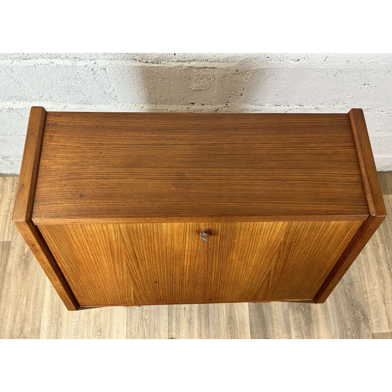 Scandinavian vintage teak secretary, Denmark 1960