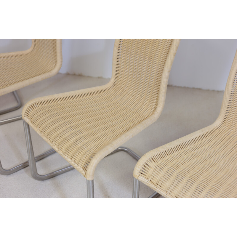 Set of 4 vintage chairs Tecta B 25