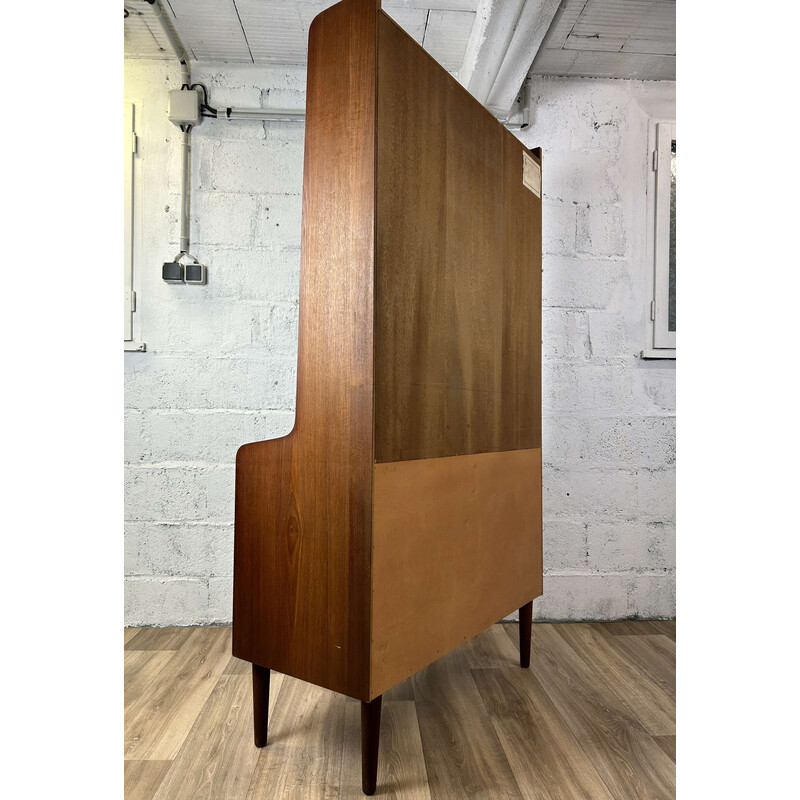 Scandinavian vintage teak bookcase by E.P Møbler, 1960