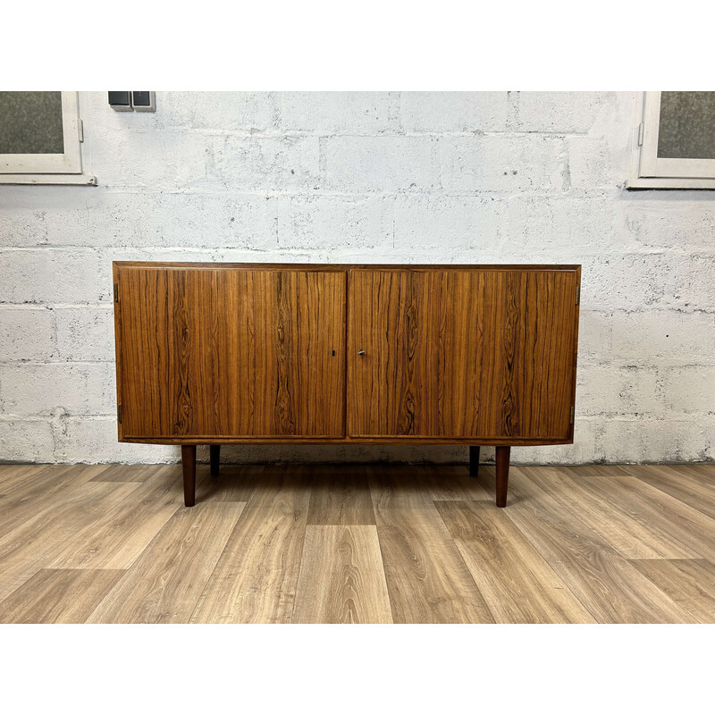 Vintage Scandinavian rosewood highboard by Hundevad, 1960