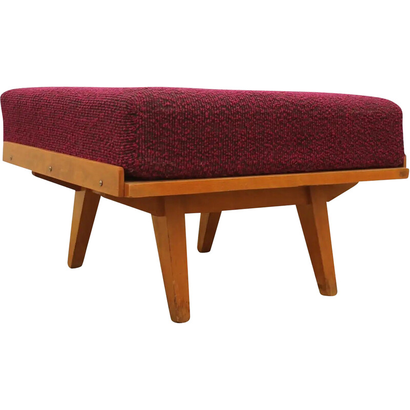 Midcentury footrest by Frantisek Jirak for Tatra Nabytok, Czechoslovakia 1960s