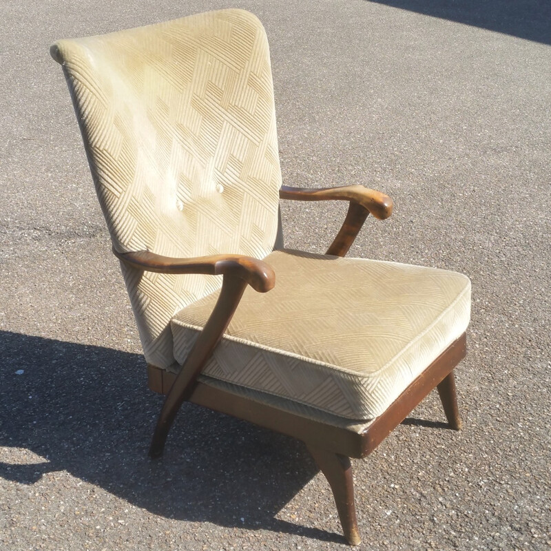 Set of 4 lounge chairs by A.A. Patijn - 1950s