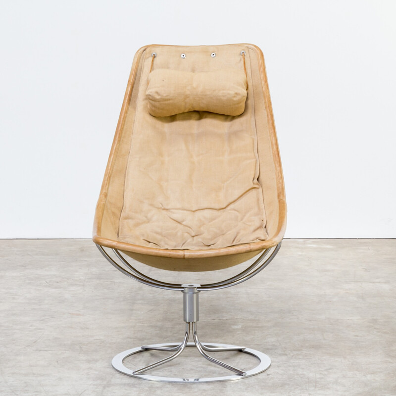 Bruno Mathsson "Jetson" armchair canvas for Dux - 1960s