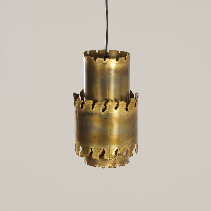 Danish vintage pendant lamp by Svend Aage for Holm Sorensen, 1960