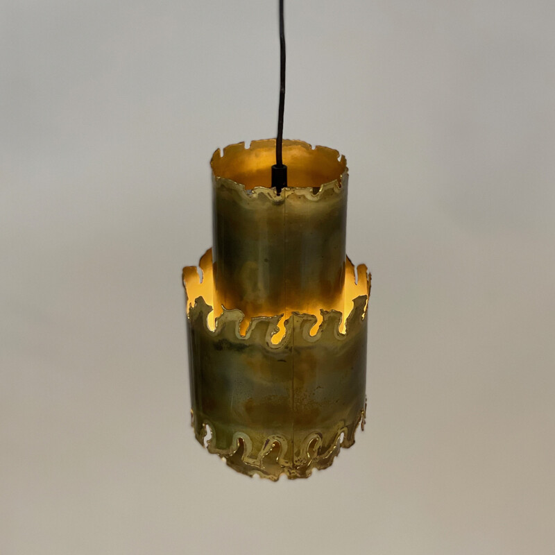 Danish vintage pendant lamp by Svend Aage for Holm Sorensen, 1960