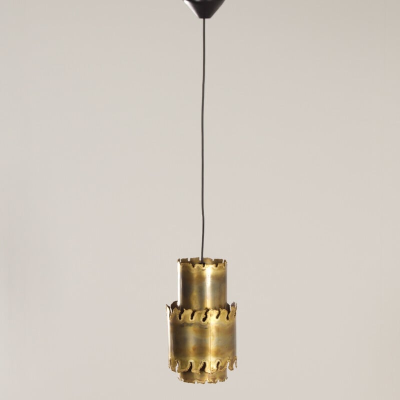 Danish vintage pendant lamp by Svend Aage for Holm Sorensen, 1960