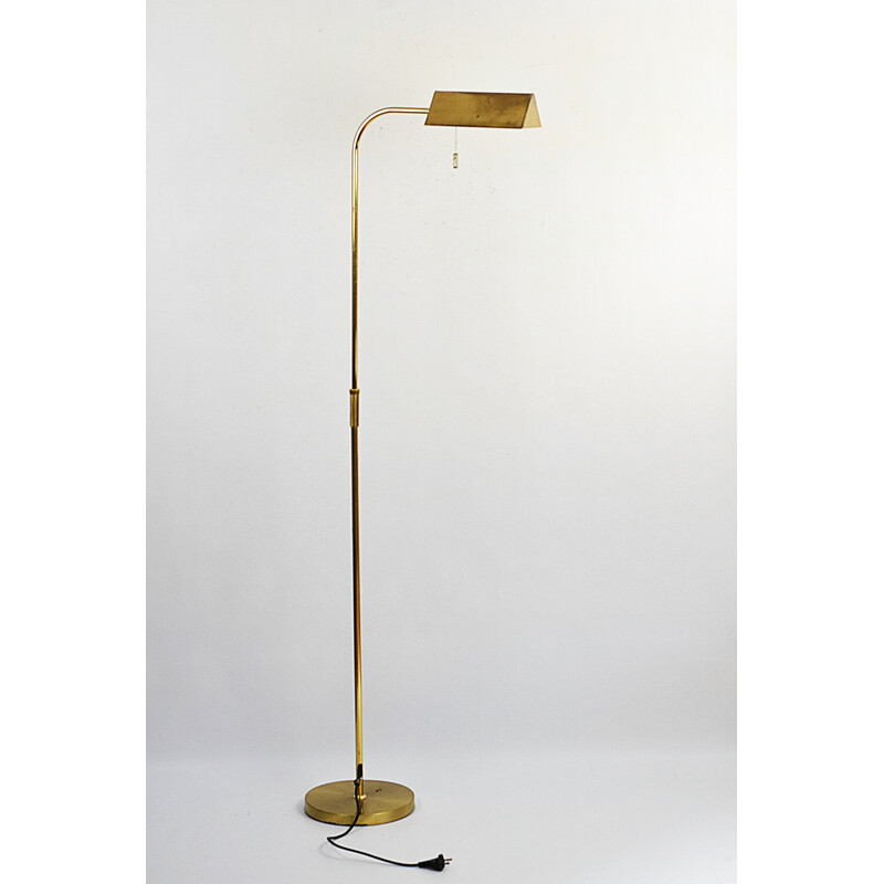 Vintage vloerlamp met hoogteverstelling, 1970