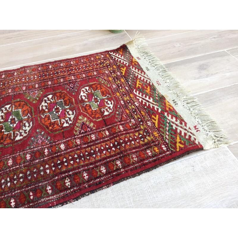Vintage oriental wool rug