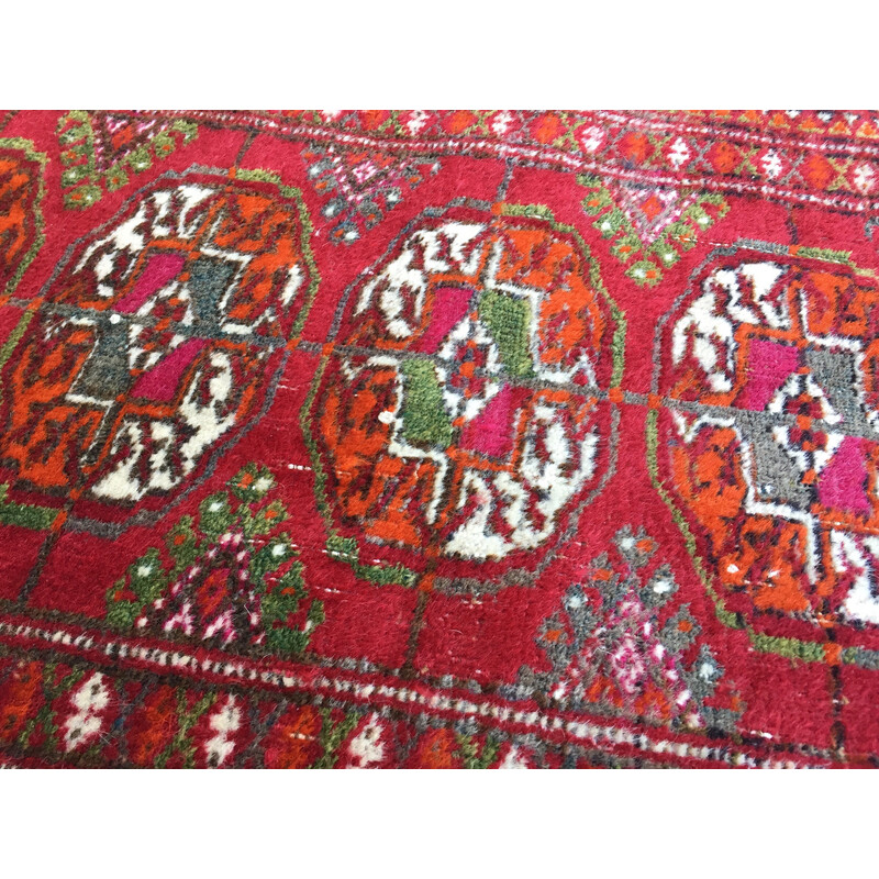 Vintage oosters wollen tapijt