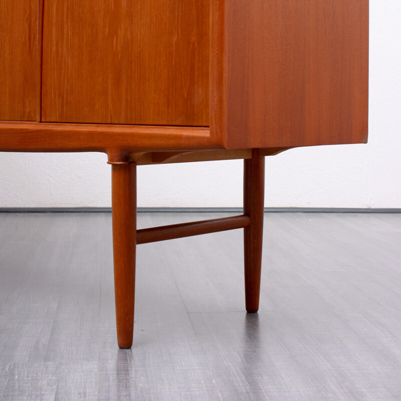 Highboard in teak by Gunni Omann for Odder Møbler - 1960s