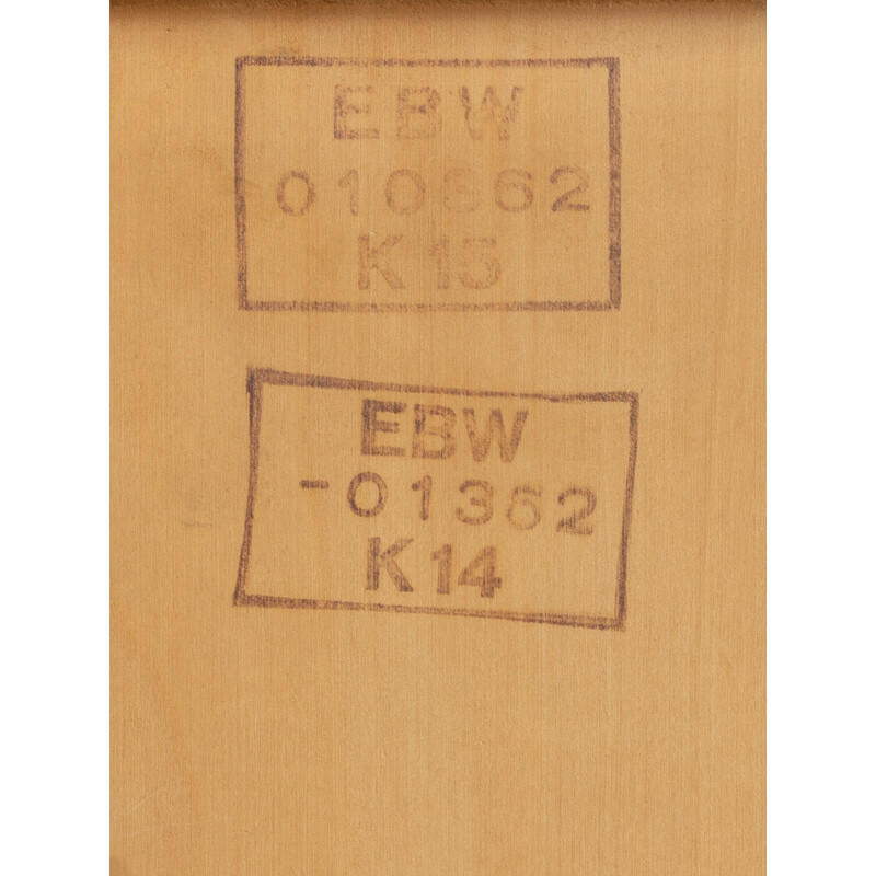 Vintage B40 dressoir in teakfineer van Dieter Wäckerlin voor Behr Möbel, Duitsland 1950