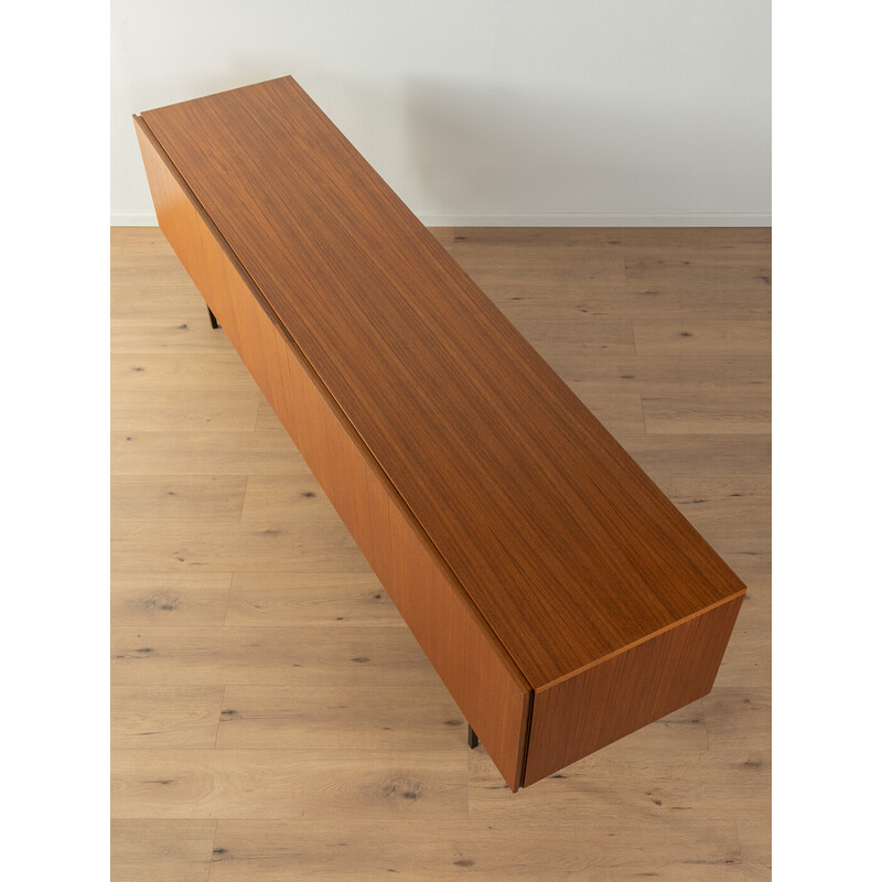 Vintage B40 sideboard in teak veneer by Dieter Wäckerlin for Behr Möbel, Germany 1950
