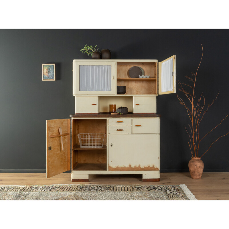 Vintage kitchen cabinet in two parts, Germany 1930