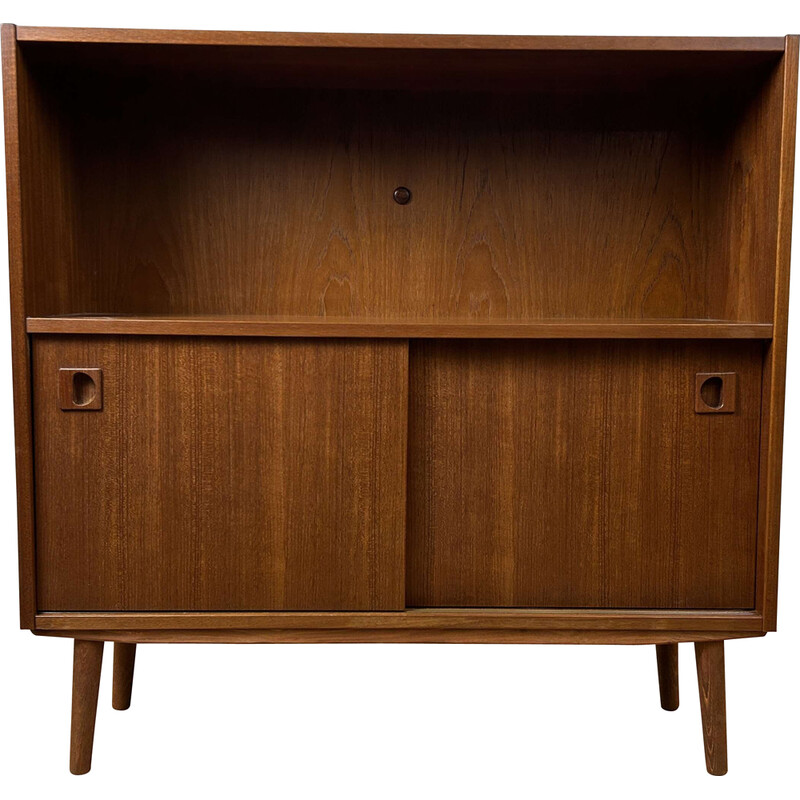 Scandinavian vintage teak bookcase, 1960