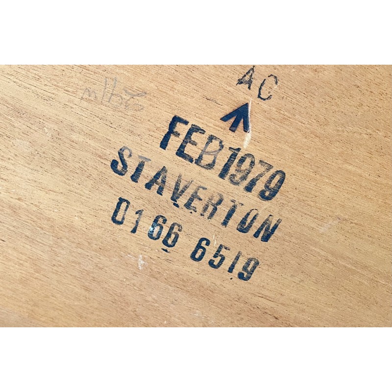 Scrivania vintage in legno di Raf Staverton