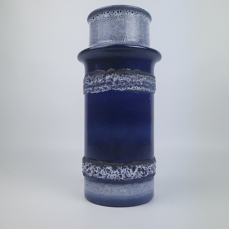 Vintage Fat Lava Vase, Deutschland 1970er