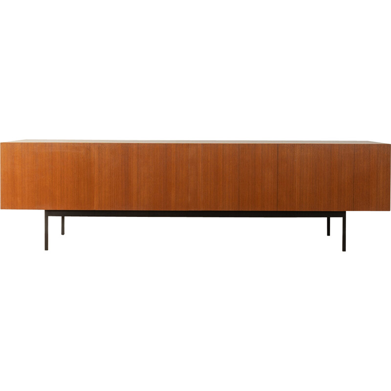 Vintage B40 sideboard in teak veneer by Dieter Wäckerlin for Behr Möbel, Germany 1950