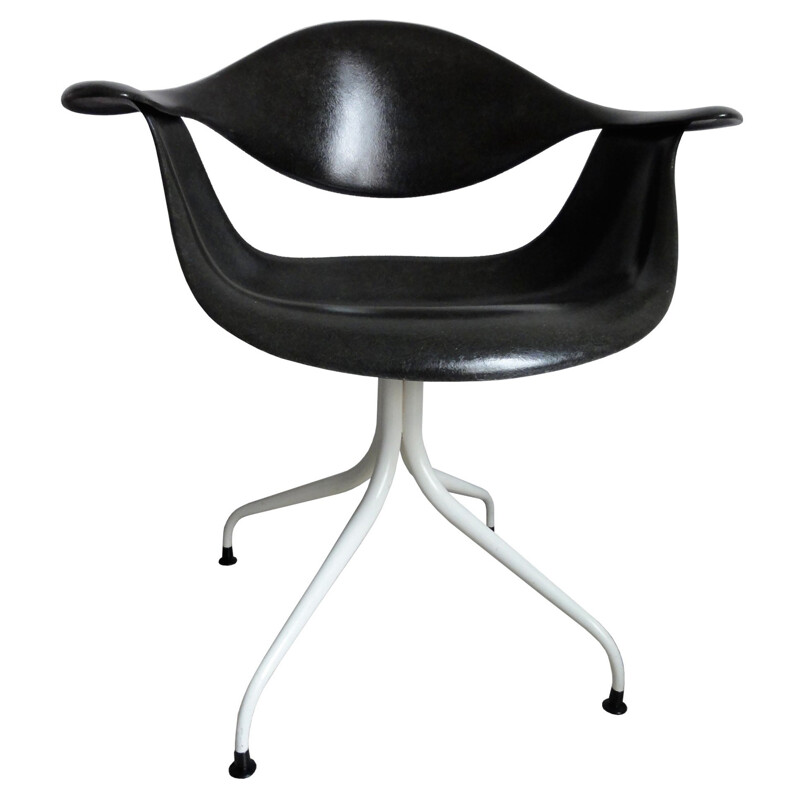 Black DAF Chair by George Nelson - 1950s