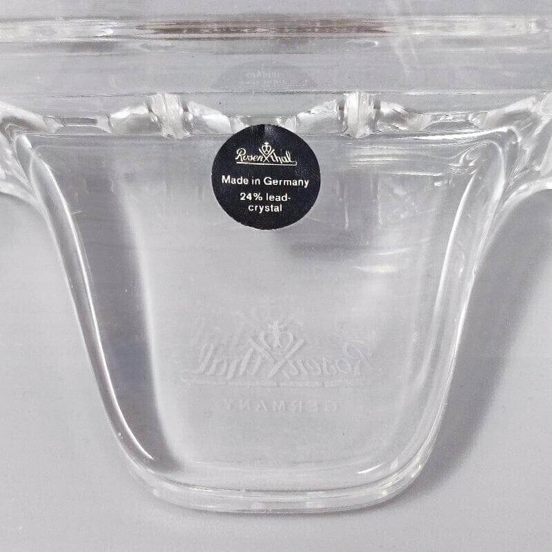 Cornice per foto in cristallo vintage di Rosenthal, Germania 1960