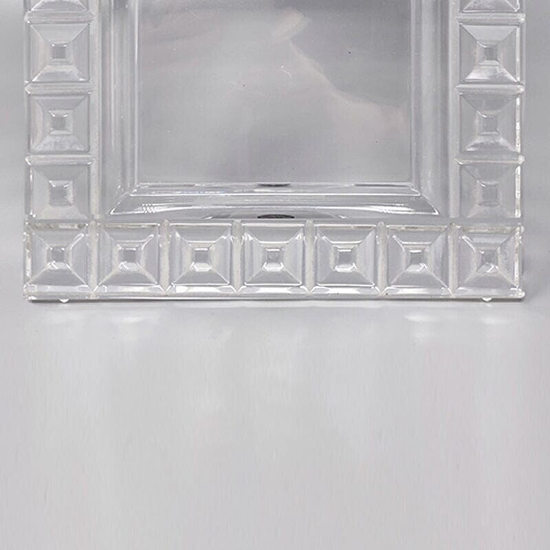 Cornice per foto in cristallo vintage di Rosenthal, Germania 1960