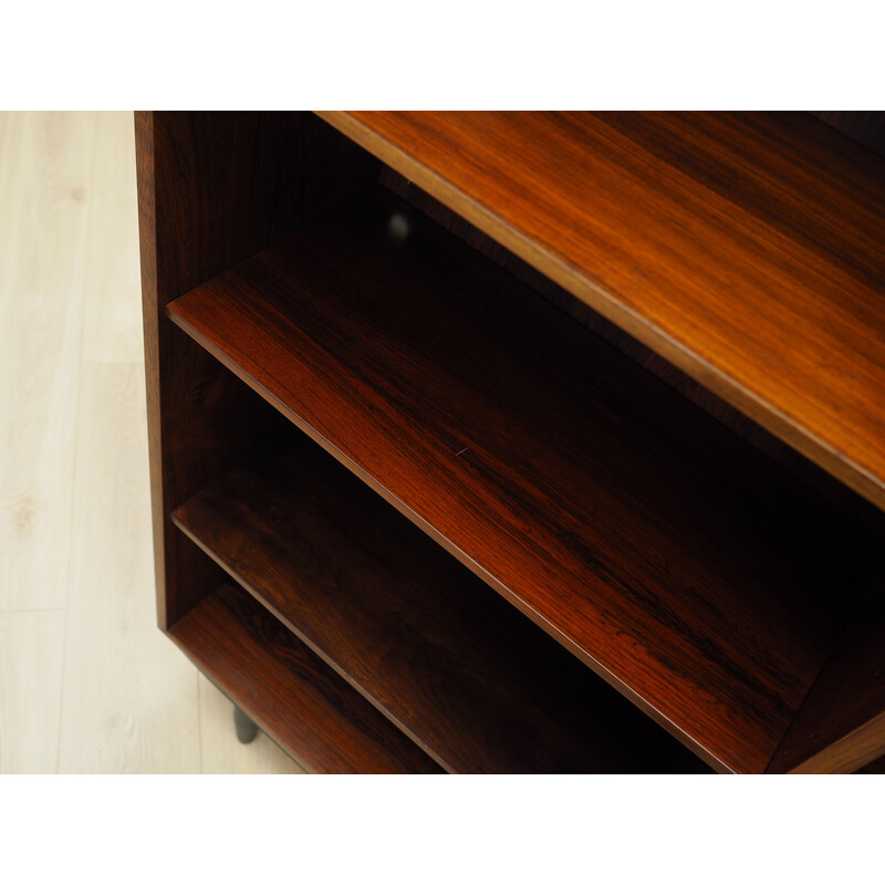 Vintage Danish rosewood bookcase by Omann Jun, 1970s