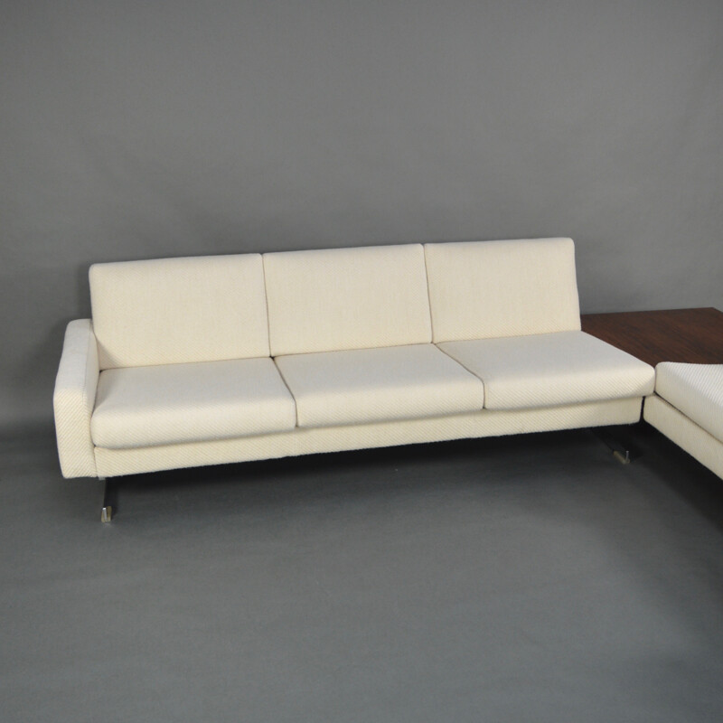 White sofa set model Pluraform by Rolf Benz  - 1960s